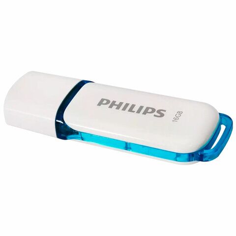 Флеш-диск 16 GB, PHILIPS SNOW, разъем USB 2.0, син