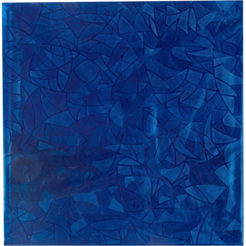 Скатерть одноразовая ПВХ 120x180 см синяя