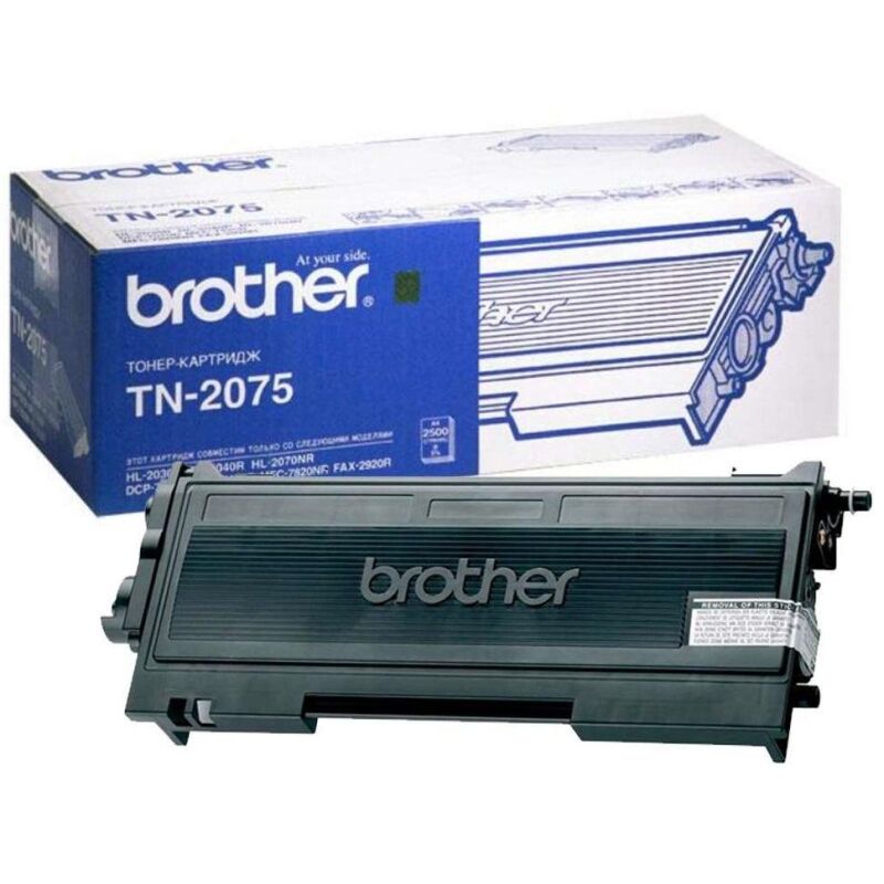 Тонер-картридж Brother TN-2075 чер. для HL-2030/2040/2070