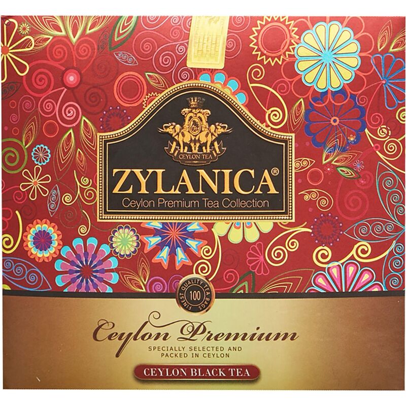 Чай Zylanica Ceylon Premium Collection черный 100 пакетиков