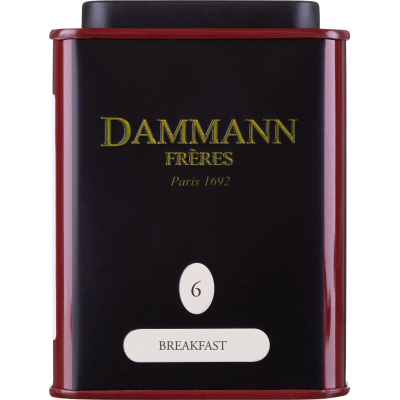 Чай Dammann The Breakfast листовой черн., 100г ж/б  6751