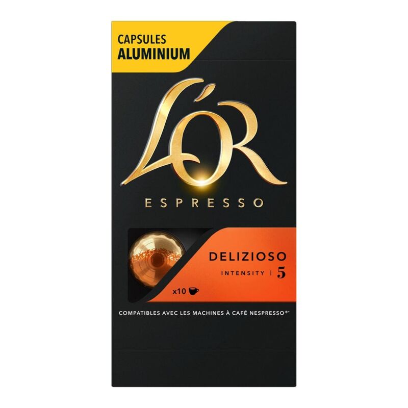 Кофе в капсулах L&#039;OR Espresso Delizioso, 10шт/уп