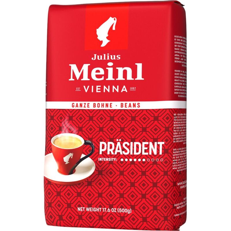 Кофе Julius Meinl Президент в зернах, 500 г (47)