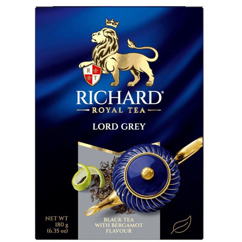 Чай Richard Lord Grey черный листовой, 90г