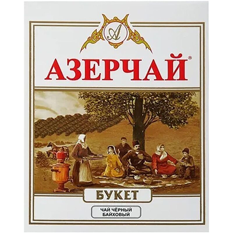 Чай Азерчай Букет чай черный крупно листовой, 400 г 131208/416986