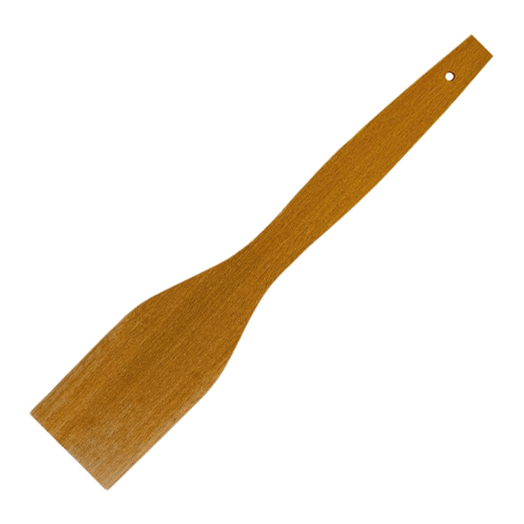 Лопатка деревянная 25х4,5х0,4см, малая, бук (Россия)