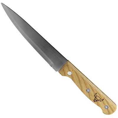 Нож кухонный "Профессионал" 110мм из нержавеющей стали, деревянная ручка (Китай)
