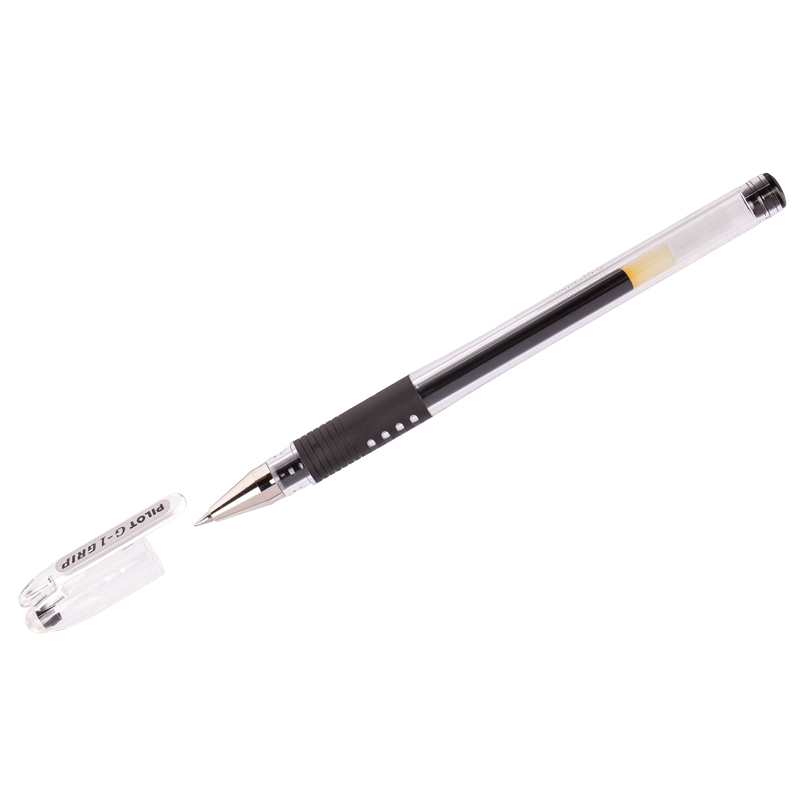 Ручка гелевая Pilot BLGP-G1-5-B черная, 0,5мм, грип