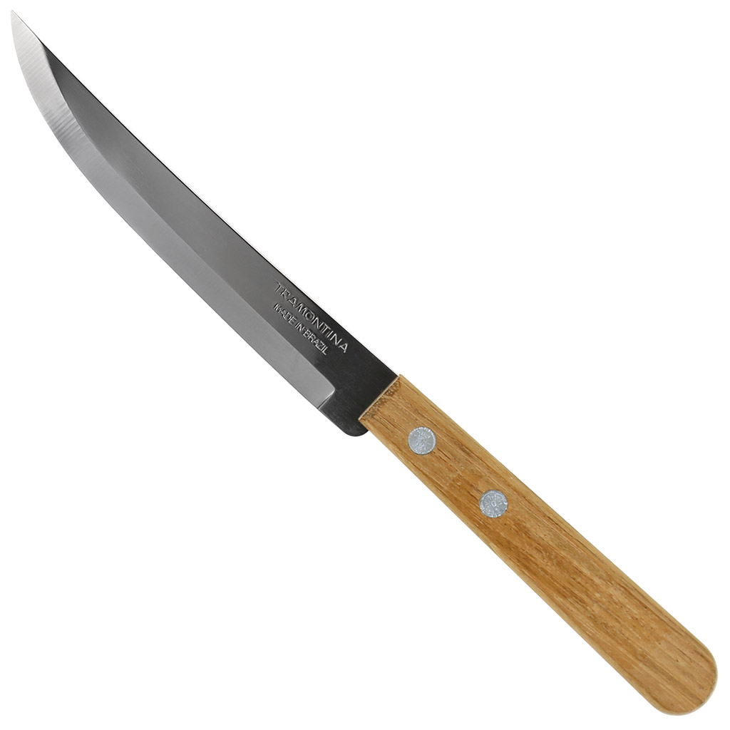 Нож кухонный "Tramontina Dynamic" 12,7см, деревянная ручка (Бразилия)
