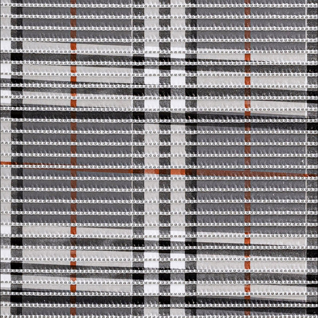 Дорожка (коврик) из вспененного ПВХ, 0,65х15м "Шотландка" серый фон, h0,5см, 750г/м2 (Китай) Цена указана за 1 м/п. В рулоне 15м. "Лапша"