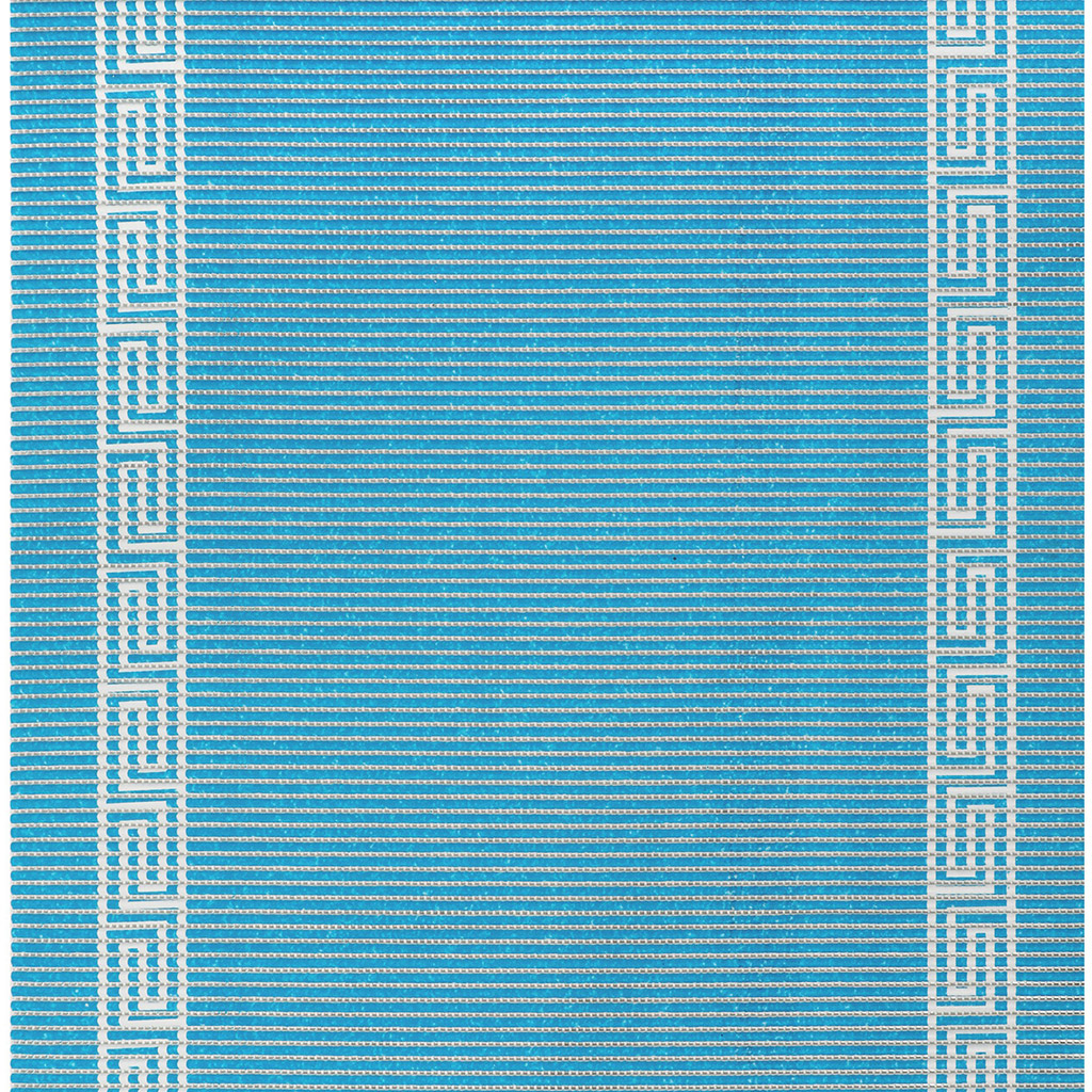 Дорожка (коврик) из вспененного ПВХ, 0,65х15м "Римский кант" синий фон, h0,5см, 750г/м2 (Китай) Цена указана за 1 м/п. В рулоне 15м. "Лапша"