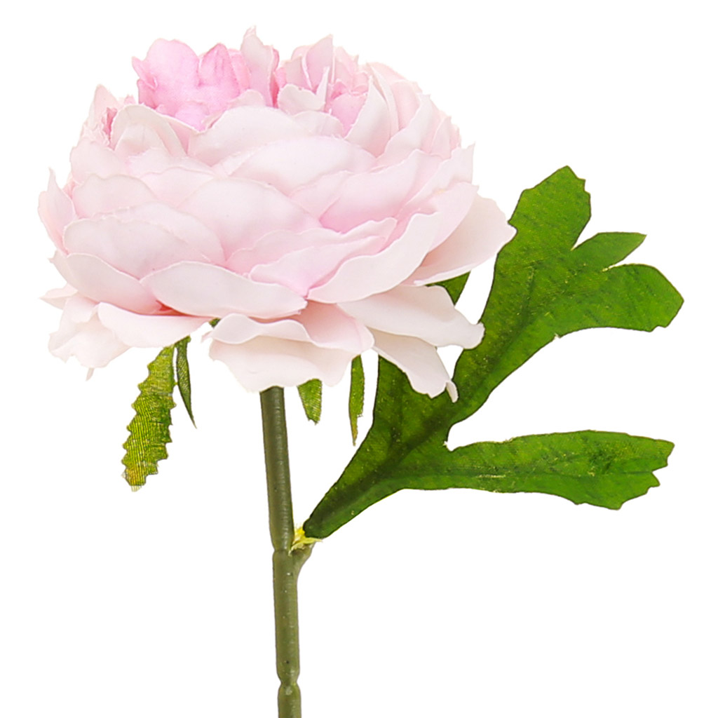 Цветок "Пион" цвет - розовый, 28см, цветок - д6х4см (Китай)