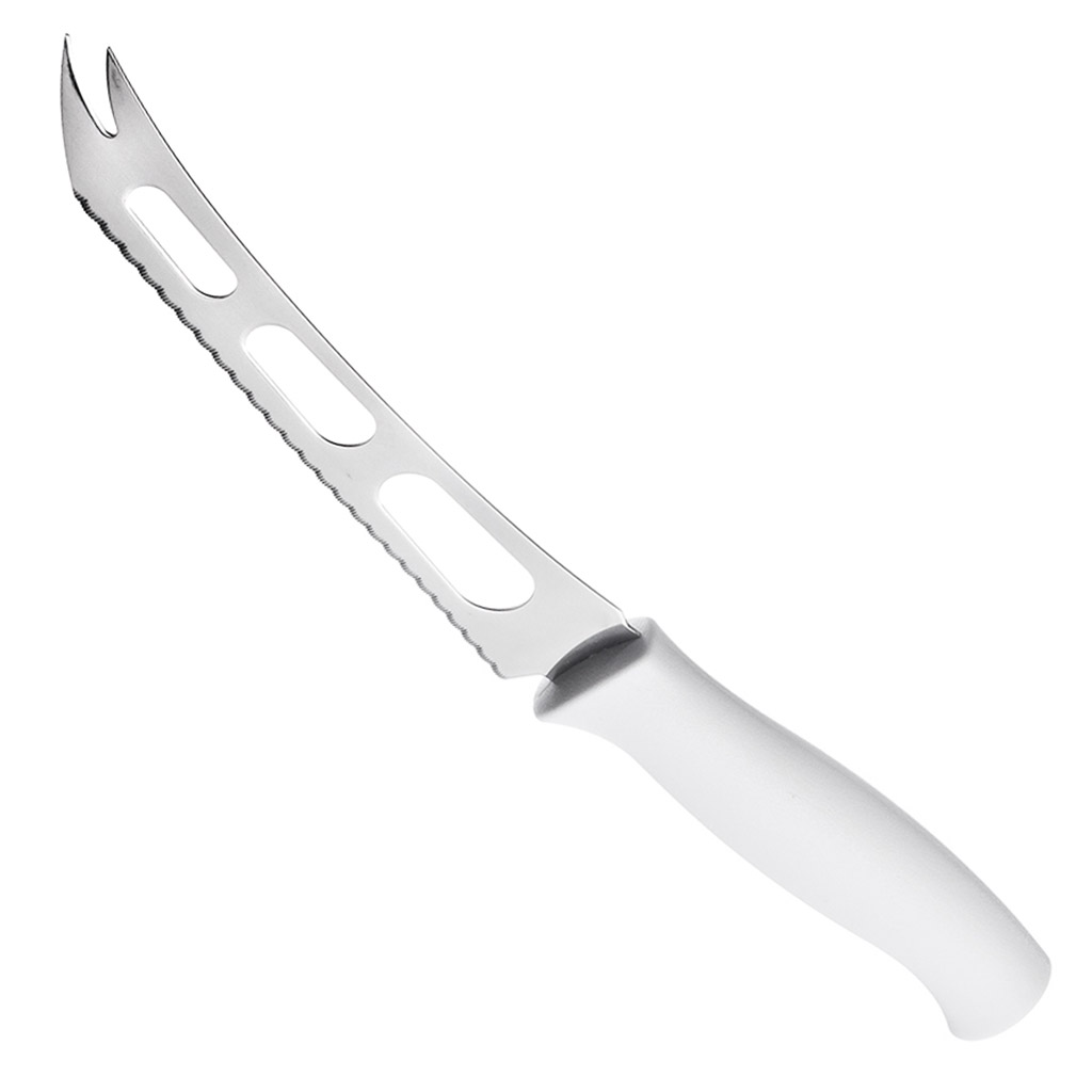 "Tramontina Athus" Нож для сыра 15см, пластмассовая ручка, белый (Бразилия)