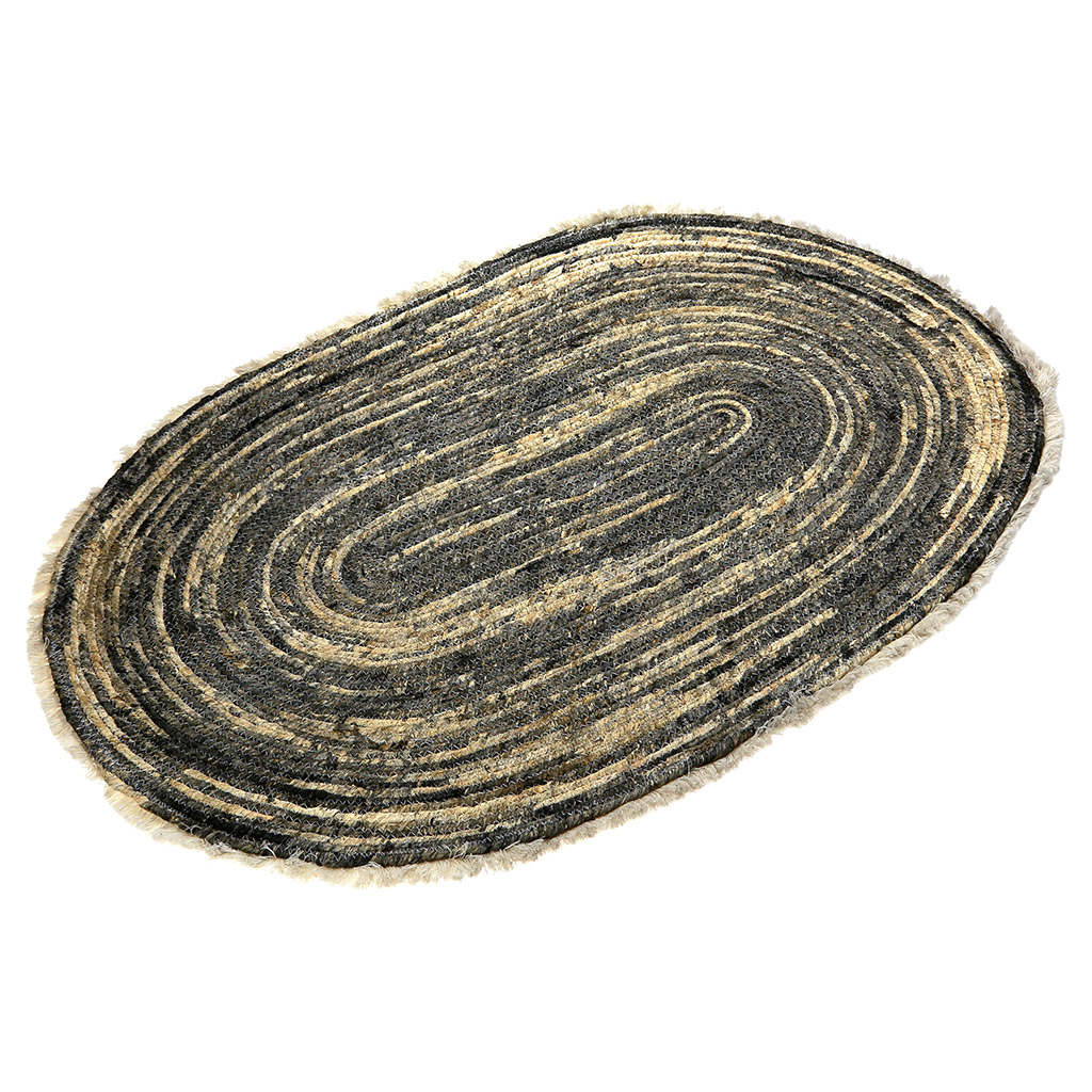 Циновка плетеная "Мексика" 80х1200см, с бахромой, листья кукурузного пачатка, ручная работа (Китай)