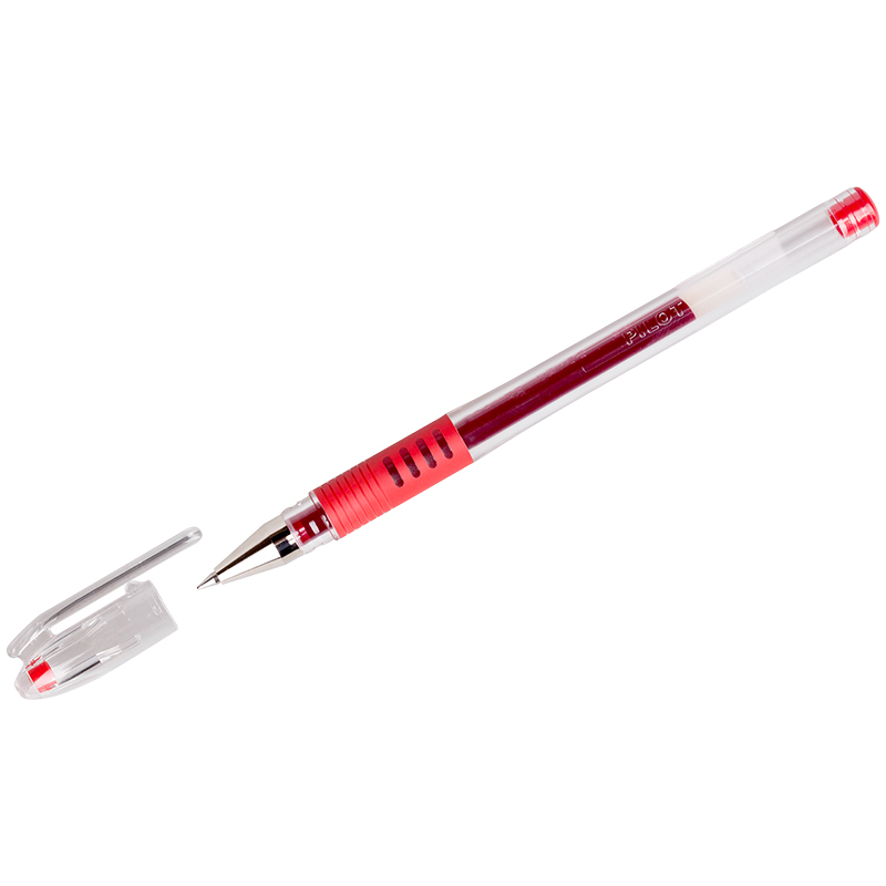 Ручка гелевая Pilot BLGP-G1-5-R красная, 0,5мм, грип
