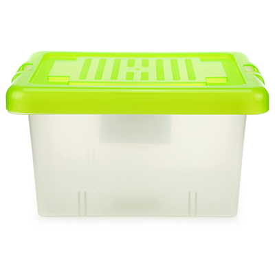 Контейнер для хранения пластмассовый "Darel-box" 5л, 27х20х15см, зеленый (Россия)