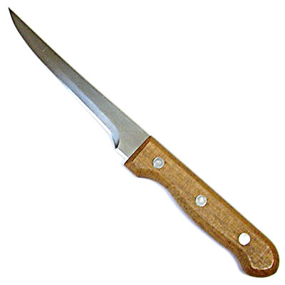 "Tramontina Dynamic" Нож для очистки костей 12,5cм, деревянная ручка (Бразилия)