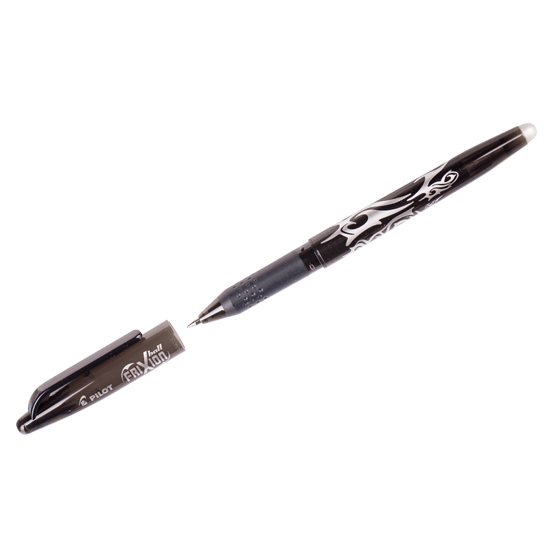 Ручка гелевая Pilot BL-FR-7-B черная, 0,7мм стираемая