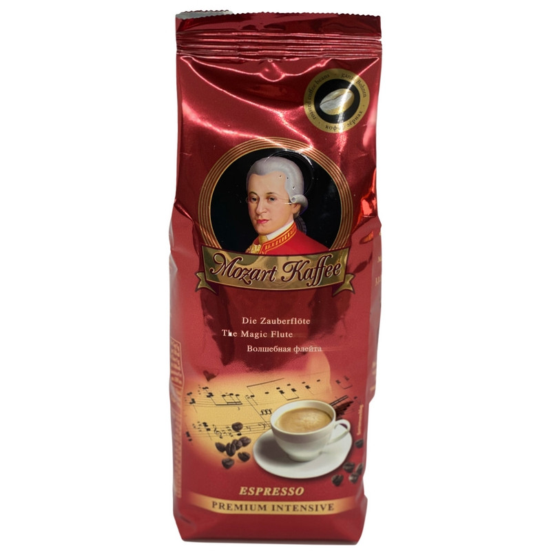 Кофе Mozart Kaffee Premium Intensive в зернах, 250г