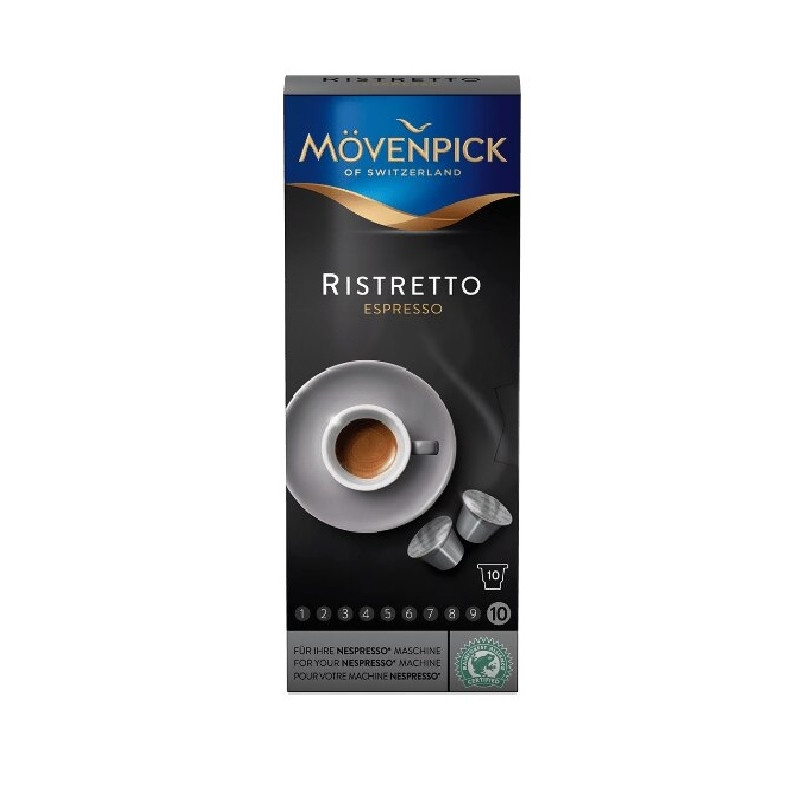 Кофе в капсулах Movenpick Espresso Ristretto, 10 капсул