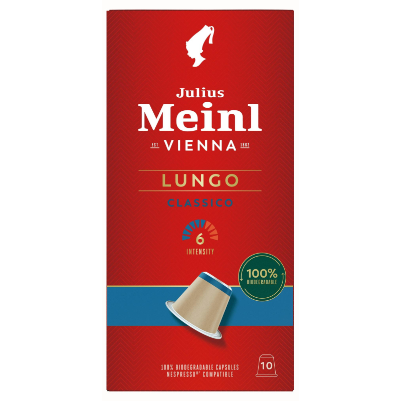 Кофе в капсулах Julius Meinl Лунго Классико BIO, 10 кап (94031)