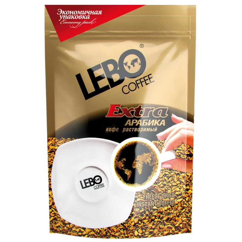 Кофе Lebo Extra растворимый сублимированный, 170г