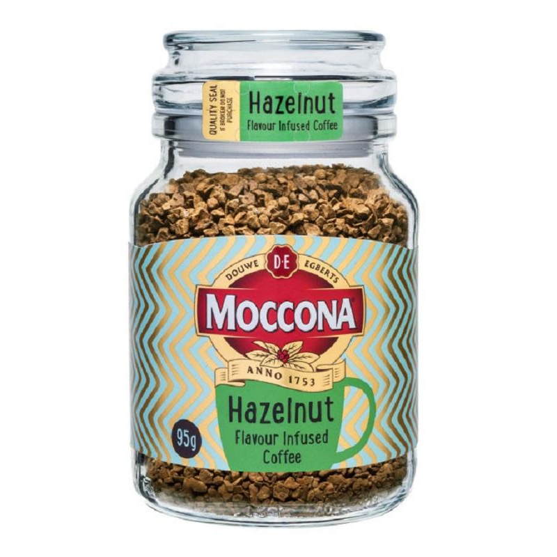Кофе Moccona ContGold субл.,раствор.,с ароматом лесного ореха,стекло, 95г