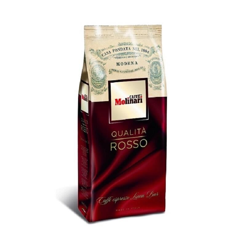Кофе Caffe Molinari в зернах Rosso, 1кг