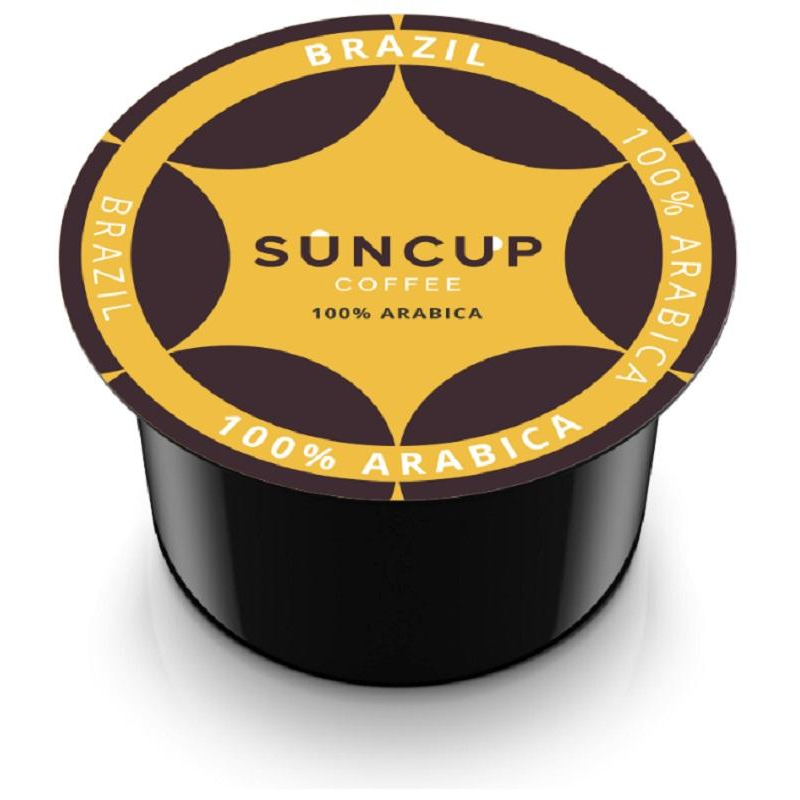 Кофе в капсулах Suncup Brazil жареный, молотый, 50кап/1уп