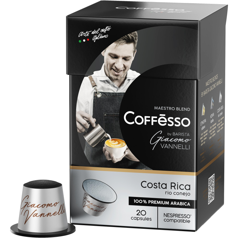 Кофе в капсулах Coffesso Vannelli Silver Costa Rica, 20шт 101509