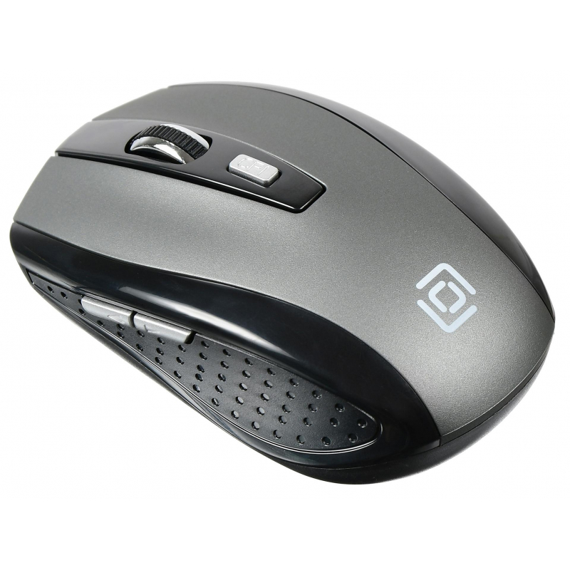 Мышь компьютерная Oklick 635MB черный/серый опт (1600dpi) беспр BT (5but)