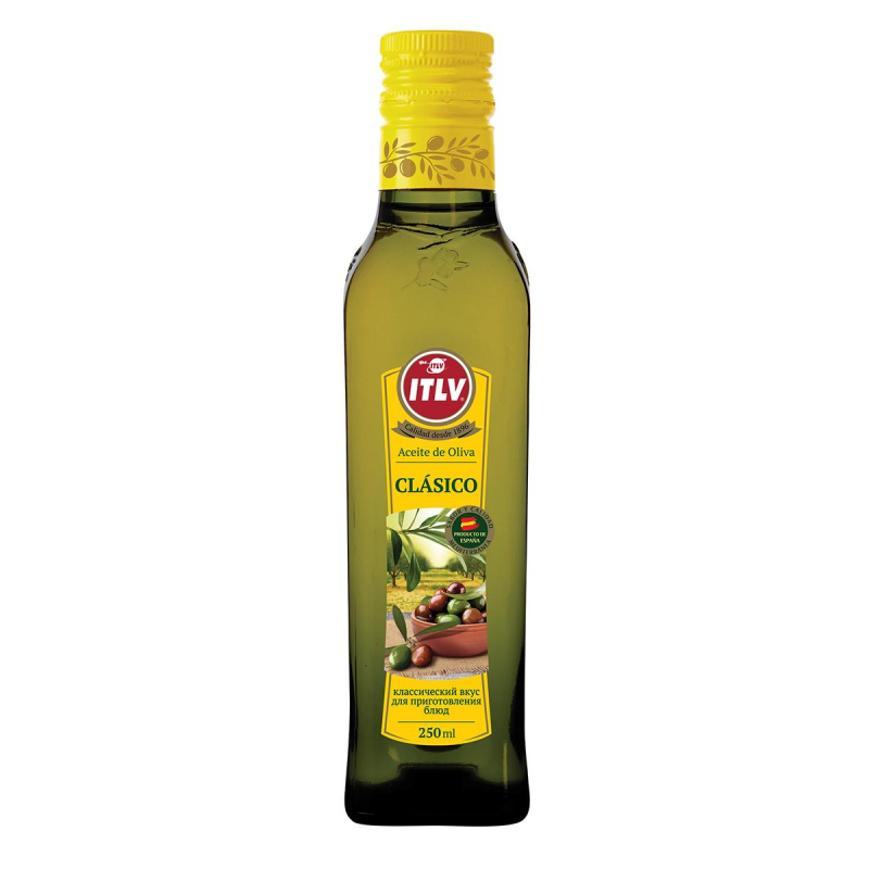 Масло ITLV Clasico оливковое 100%, 250мл