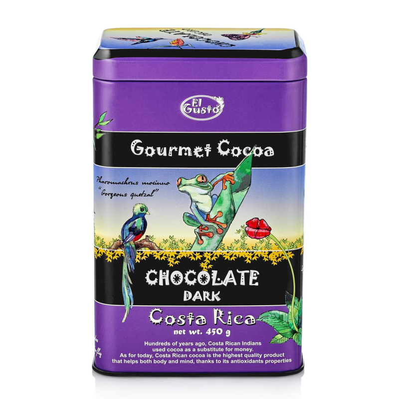 Какао El Gusto Gourmet Hot Cocoa Сhocolate Dark темн., 450г