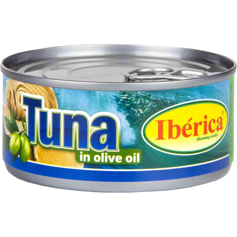 Тунец консервированный Iberika в оливковом масле, 160г