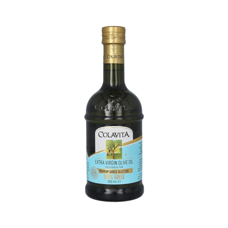 Масло Colavita E.V. 100% Greek оливковое нерафинированное, 0,5л