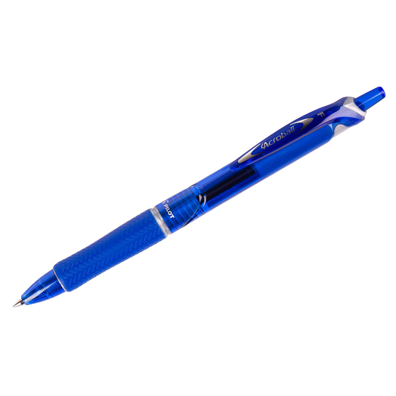 Ручка шарик. автомат. Pilot BPAB-15F-L синяя, 0,7мм, грип