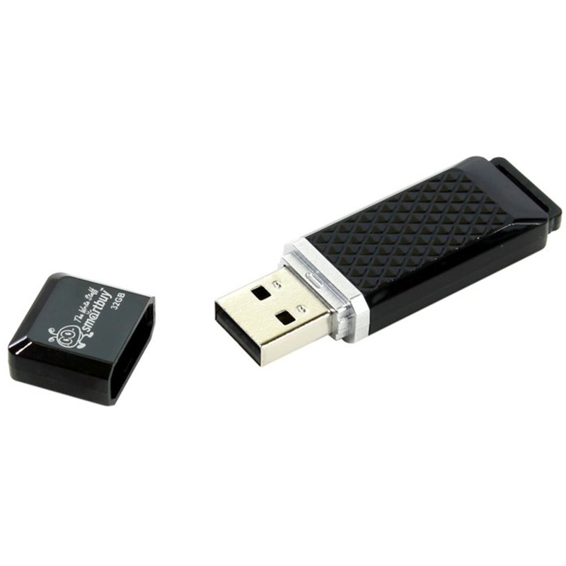 Память Smart Buy Quartz  32GB, USB 2.0 Flash Drive, черный
