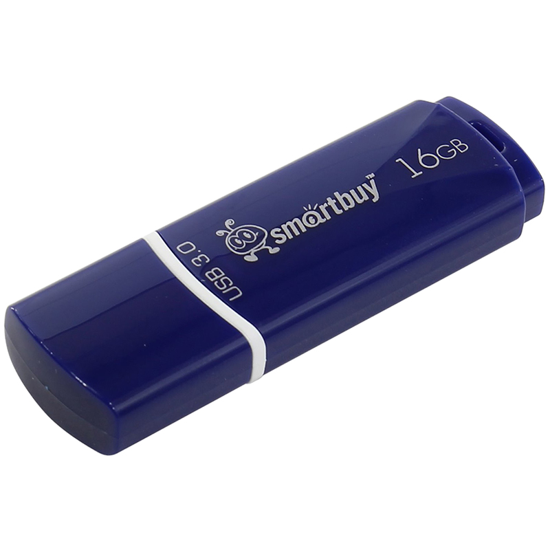 Память Smart Buy Crown  16GB, USB 3.0 Flash Drive, синий