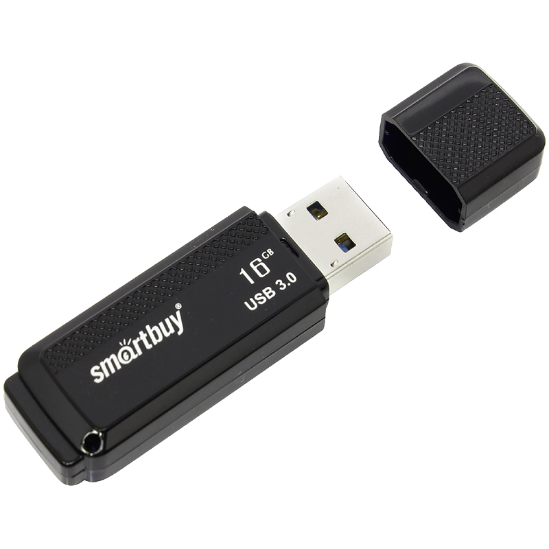 Память Smart Buy Dock  16GB, USB 3.0 Flash Drive, черный
