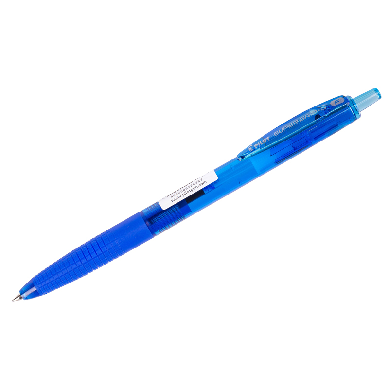 Ручка шарик. автомат. Pilot BPGG-8R-F-L синяя, 0,7мм, грип