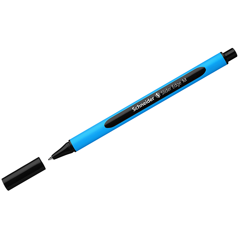 Ручка шарик. Schneider "Slider Edge M" черная, 1,0мм, трехгранная