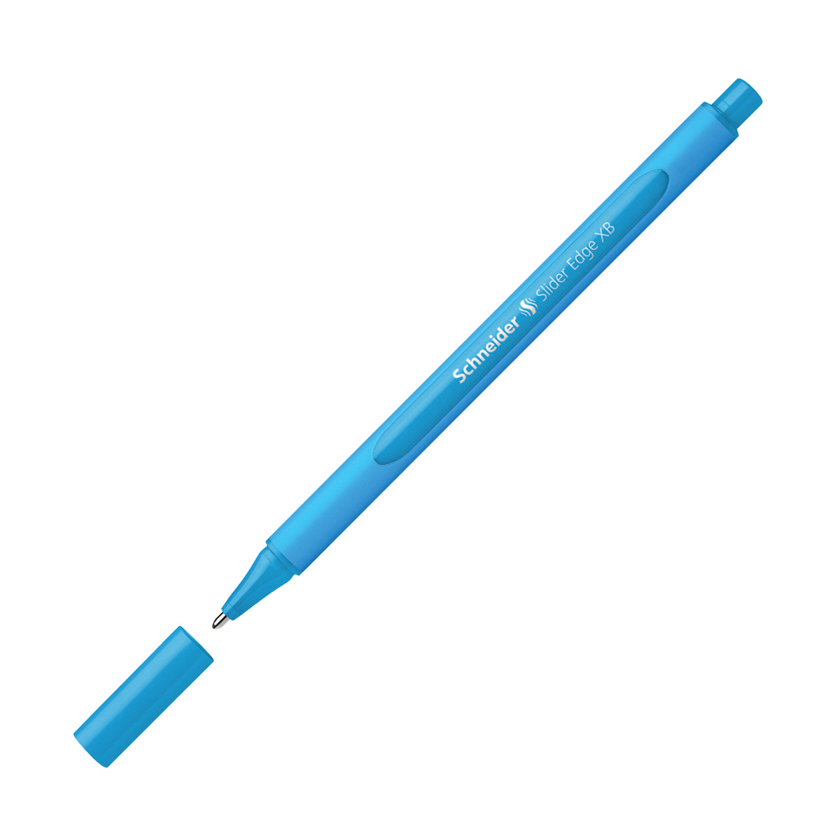 Ручка шариковая Schneider Slider Edge XB голубая, 1,4мм, трехгранная