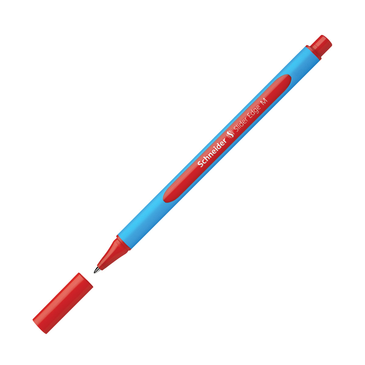 Ручка шарик. Schneider "Slider Edge M" красная, 1,0мм, трехгранная