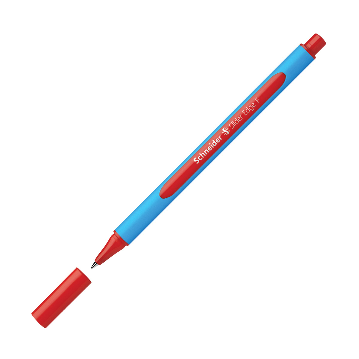 Ручка шарик. Schneider "Slider Edge F" красная, 0,8мм, трехгранная