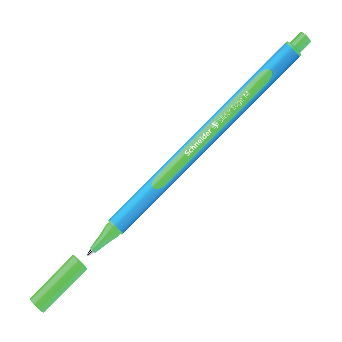 Ручка шарик. Schneider "Slider Edge M" зеленая, 1,0мм, трехгранная