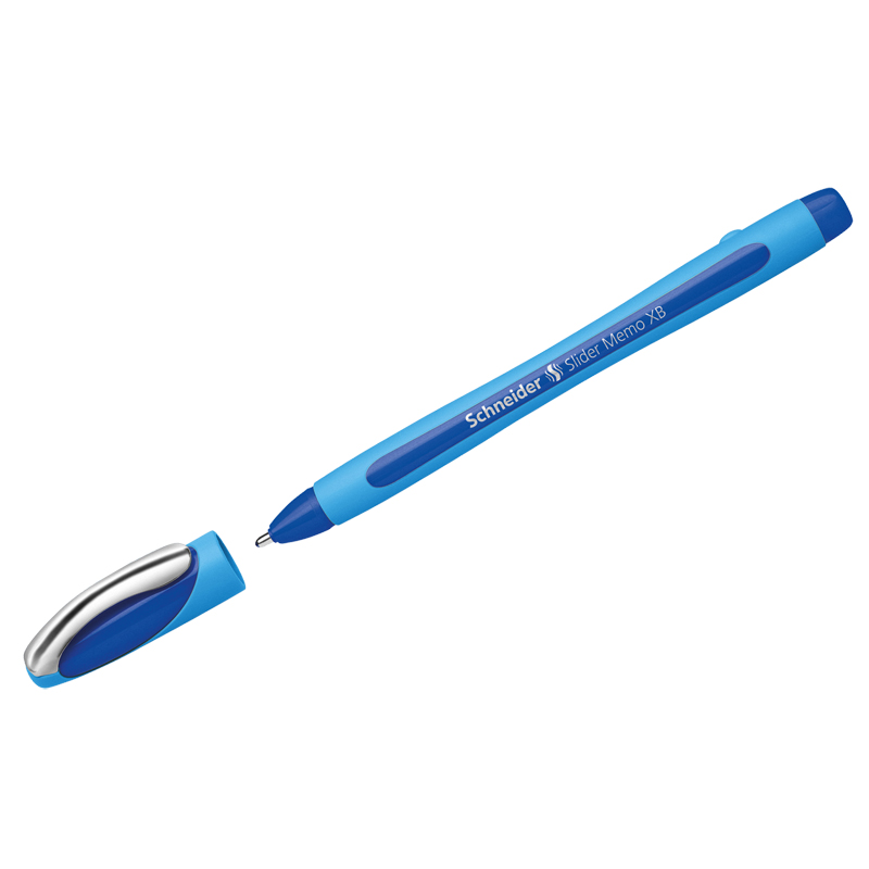 Ручка шарик. Schneider "Slider Memo XB" синяя, 1,4мм, грип