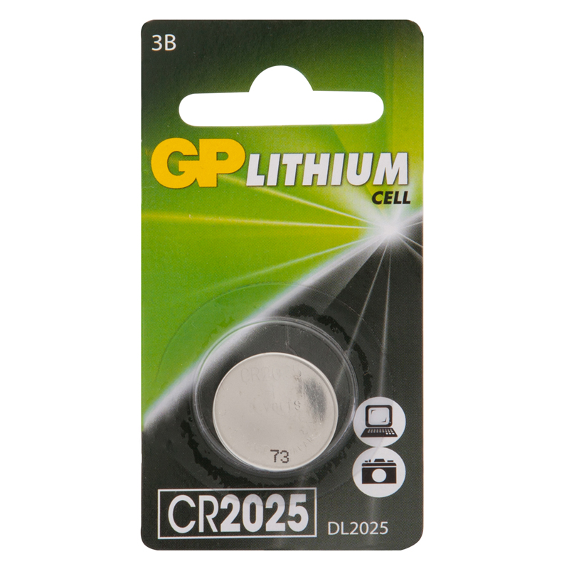 Батарейка GP CR2025 (DL2025) литиевая BC1
