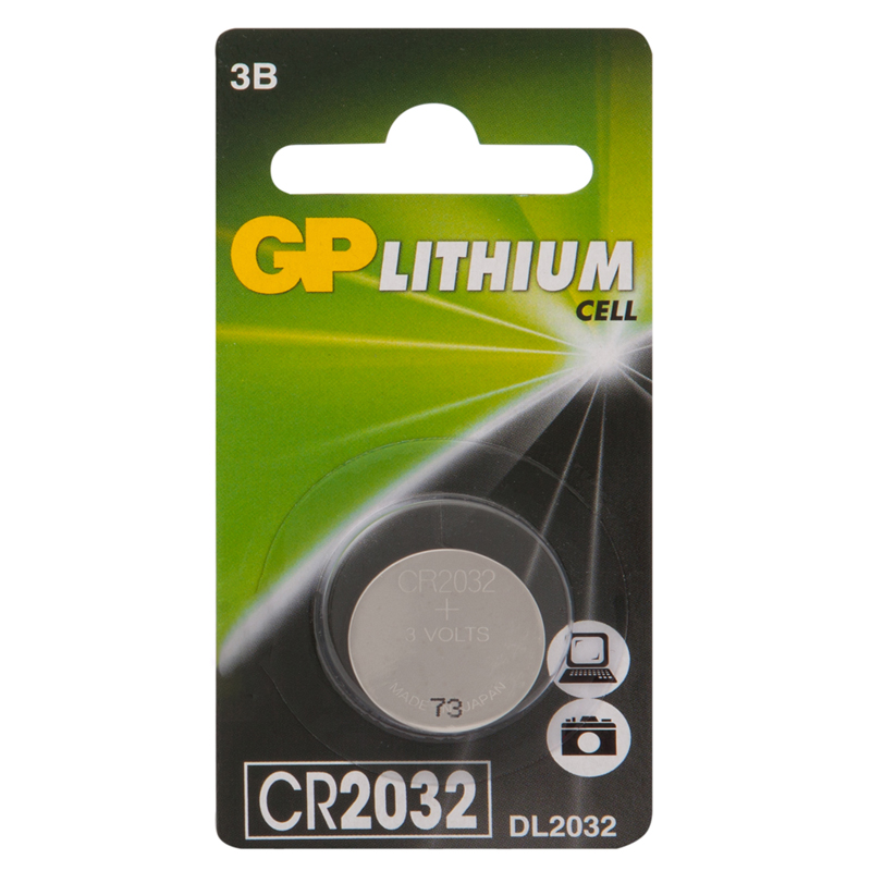 Батарейка GP CR2032 (DL2032) литиевая BC1