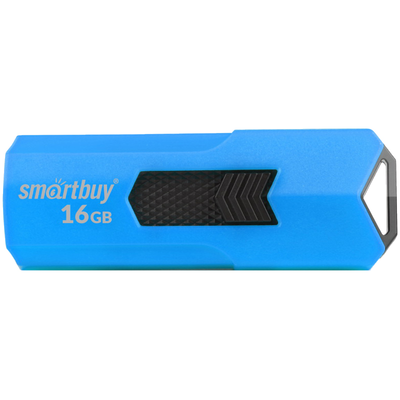 Память Smart Buy Stream  16GB, USB 2.0 Flash Drive, синий