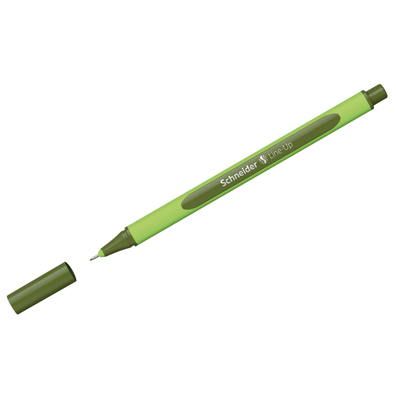 Ручка капиллярная Schneider "Line-Up" оливковая, 0,4мм